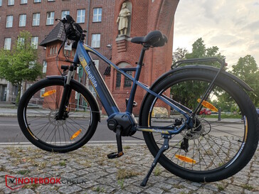 Le vélo entièrement assemblé