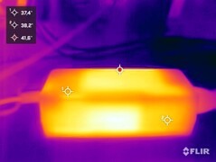 L'alimentation du NiPoGi CK10 pendant le stress test