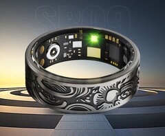 La nouvelle bague intelligente SR09 de Rigbid se distingue par son design inhabituel. (Source de l&#039;image : Rogbid)