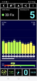 Test GPS : à l'intérieur