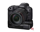 Le rendu du Canon EOS R5 Mark II, qui a fait l'objet d'une fuite, montre la poignée à refroidissement actif (Source : Canon Rumors)