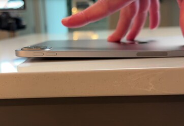 l'iPad Pro 2022 de 11 pouces après les premiers tests de pliage.