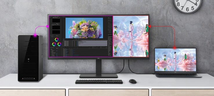 Une fonction KVM est disponible. (Source de l'image : LG)