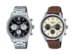 Les chronographes Casio Edifice EFR-575 ont été lancés en Europe. (Source de l&#039;image : Casio)