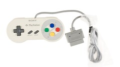 La manette provient d&#039;une console développée conjointement par Sony et Nintendo. (Source de l&#039;image : Heritage Auctions).