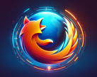 Logo futuriste du navigateur Firefox (Source : image générée par DALL-E 3)