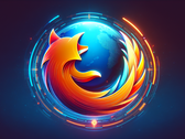 Logo futuriste du navigateur Firefox (Source : image générée par DALL-E 3)