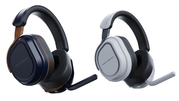 Le Turtle Beach Stealth 700 (Gen 3) en cobalt et blanc (Source de l'image : Turtle Beach - édité)