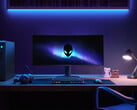 L'Alienware AW3225DM est doté d'un écran QHD incurvé avec un taux de rafraîchissement de 180 Hz (Image source : Dell)