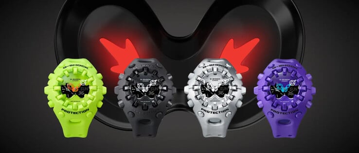 La montre Casio G-Shock GA-V01 est disponible dans quatre pays. (Source de l'image : Casio)