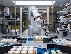 Les nouveaux matériaux de Google DeepMind sont testés dans l'A-Lab à l'aide de la robotique (Image : Marilyn Sargent / Berkeley Lab)