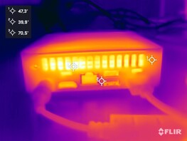 Asus NUC 14 Pro stress test (arrière)