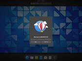 Écran d'accueil de GNOME 47 Beta (Image source : GNOME Discourse)