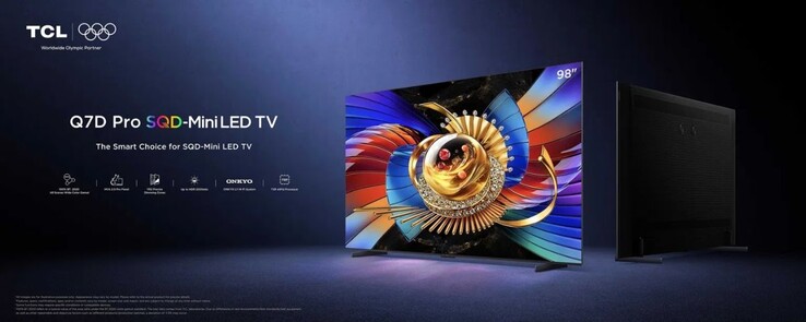 Le téléviseur LED TCL Q7D Pro SQD-Mini