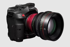 Canon dévoile l&#039;EOS C80, une caméra cinéma 35 mm plein format avec monture d&#039;objectif RF, vidéo RAW 6K, plage dynamique de 16 niveaux, suivi AF AI humain et animal, et télécommande pour smartphone. (Source de l&#039;image : Canon)