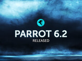 Teaser de la version officielle de Parrot 6.2 (Image source : Parrot Security)