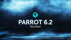 Teaser de la version officielle de Parrot 6.2 (Image source : Parrot Security)