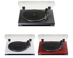 Teac Japan a dévoilé le tourne-disque TN-180BT Bluetooth en trois couleurs. (Source de l&#039;image : Teac Japan)