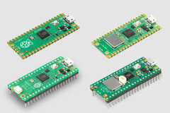 Raspberry Les cartes Pi Pico 1 peuvent également bénéficier de cette augmentation de la vitesse d&#039;horloge. (Source de l&#039;image : Raspberry Pi)