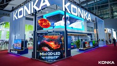 Le stand de Konka à la 136e foire de Canton (Source de l&#039;image : Konka)