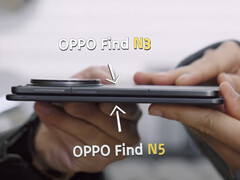 Le OnePlus Open 2 devrait adopter le même design ultrafin que l&#039;Oppo Find N5. (Source de l&#039;image : Oppo)