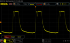 Scintillement PWM (75 % de luminosité)