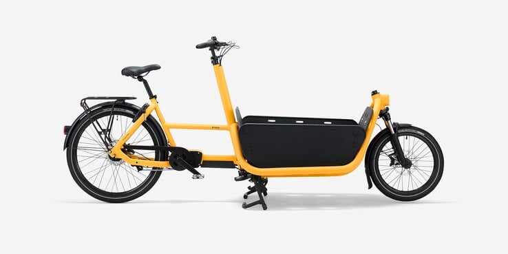 Le vélo cargo Btwin F900E de Decathlon. (Source de l'image : Decathlon)