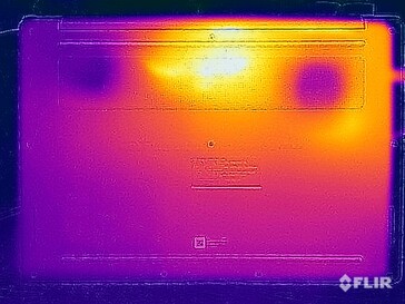 Test de résistance aux températures de surface (en bas)