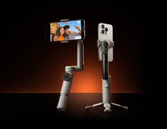 Première à intégrer DockKit, l&#039;Insta360 Flow Pro est la rotule de choix pour les utilisateurs d&#039;iPhone (Source d&#039;image : Insta360)