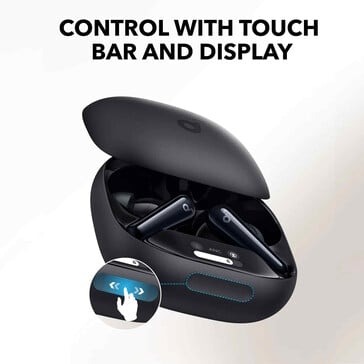 Un écran et un panneau de commande tactile sont disponibles (Image source : Anker)