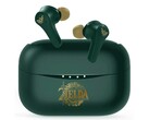 Les écouteurs Nintendo sur le thème de Zelda portent l'artefact de la Triforce gravé sur les oreillettes. (Source de l'image : My Nintendo Store UK)