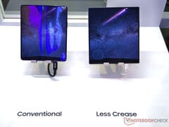 Samsung Electronics utilise des panneaux Samsung Display pour tous ses smartphones Galaxy Z Fold. (Source de l&#039;image : Notebookcheck)