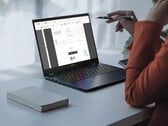 L'Acer Swift Spin 14 AI est équipé d'un écran IPS 120 Hz sur une charnière convertible.
